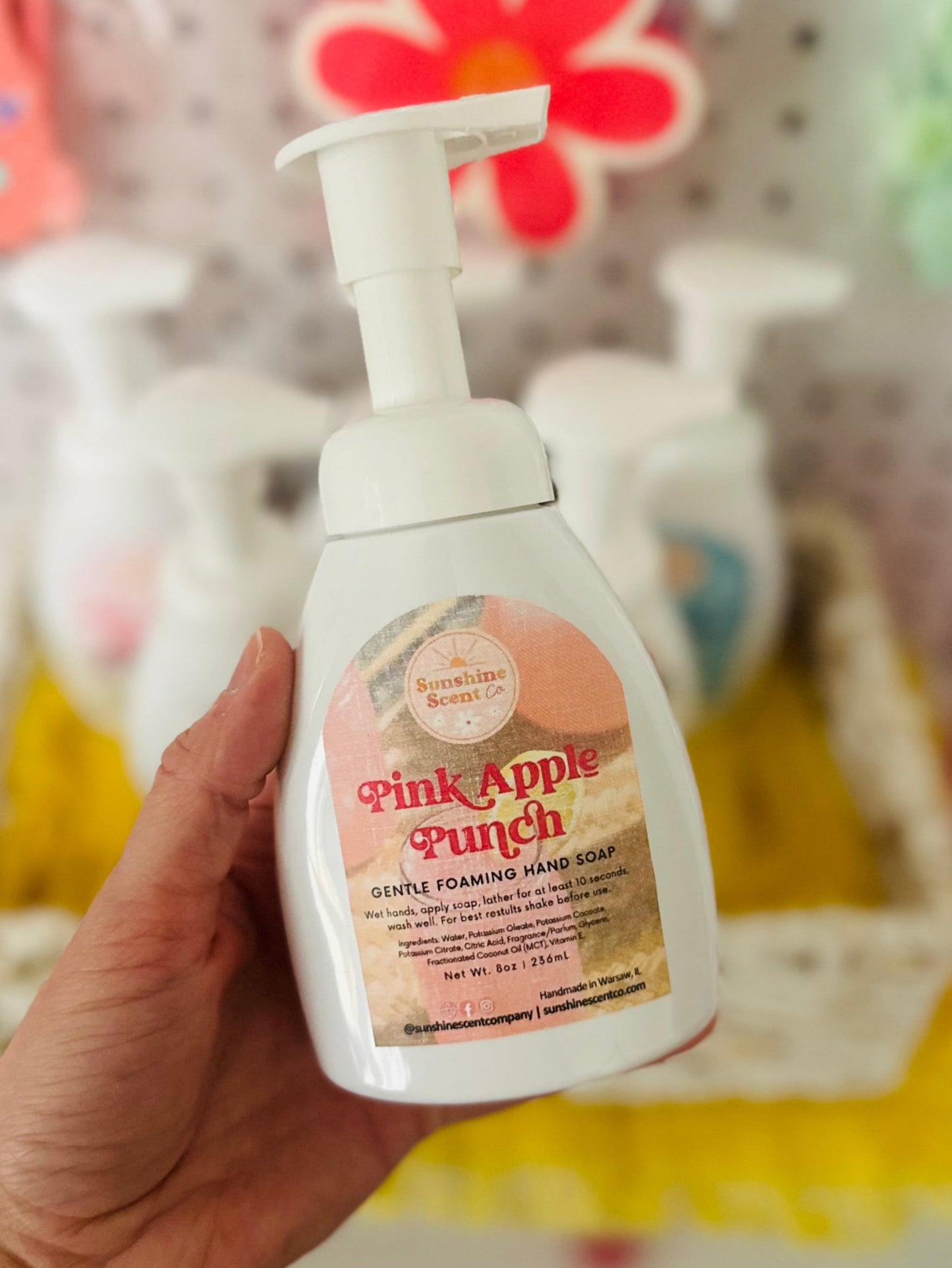 Pink Apple Punch Gentle Foaming Hand Soap