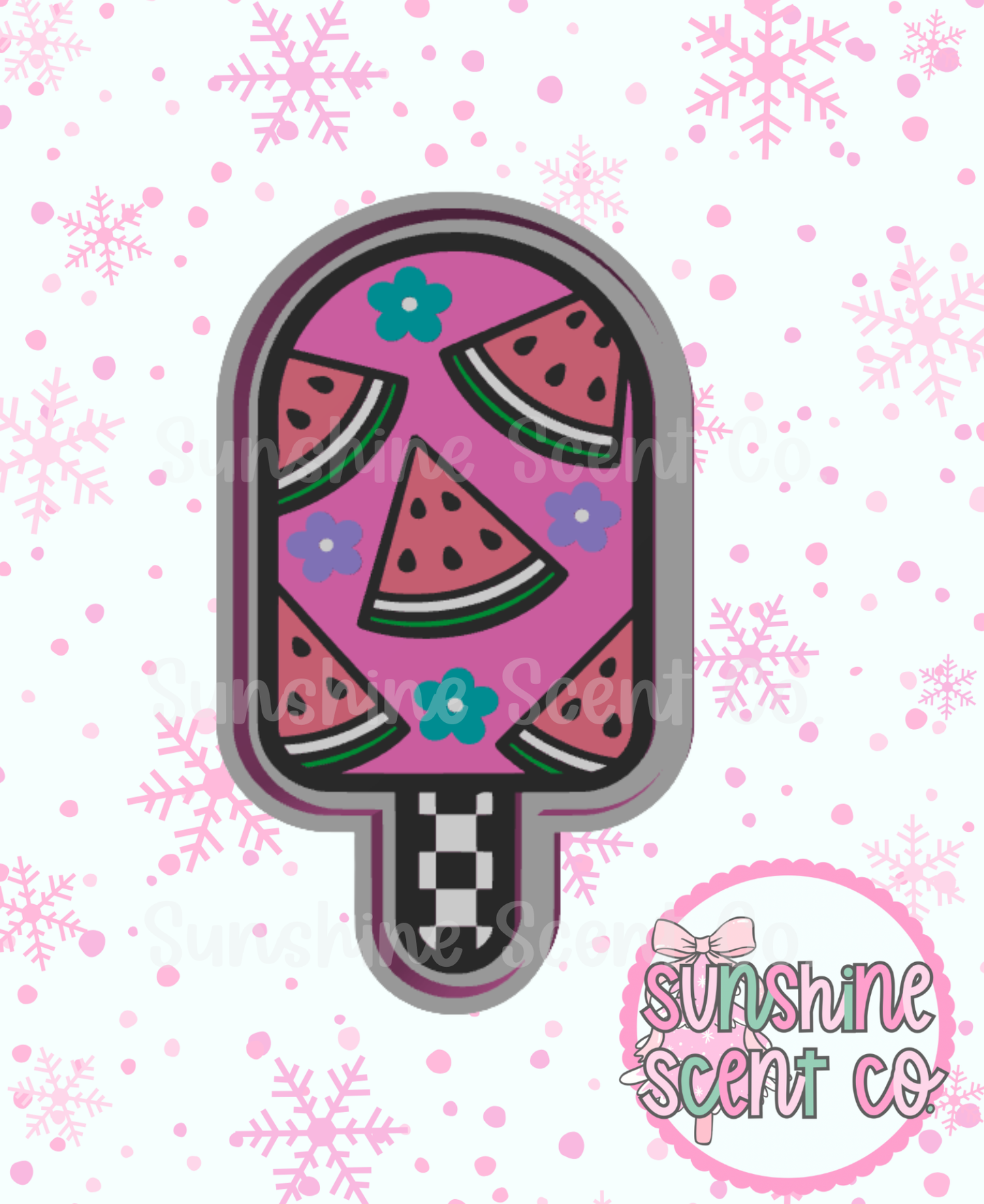 Watermelon Popsicle Freshie Mold
