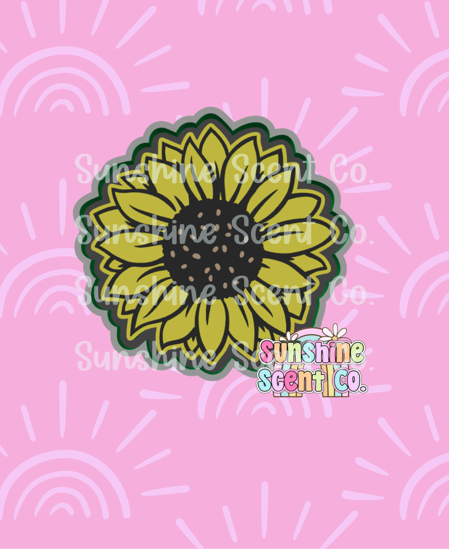 Sunflower Freshie Mold