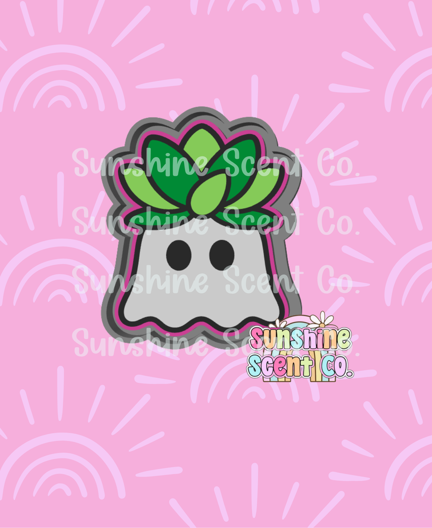 Ghost Plant Freshie Mold