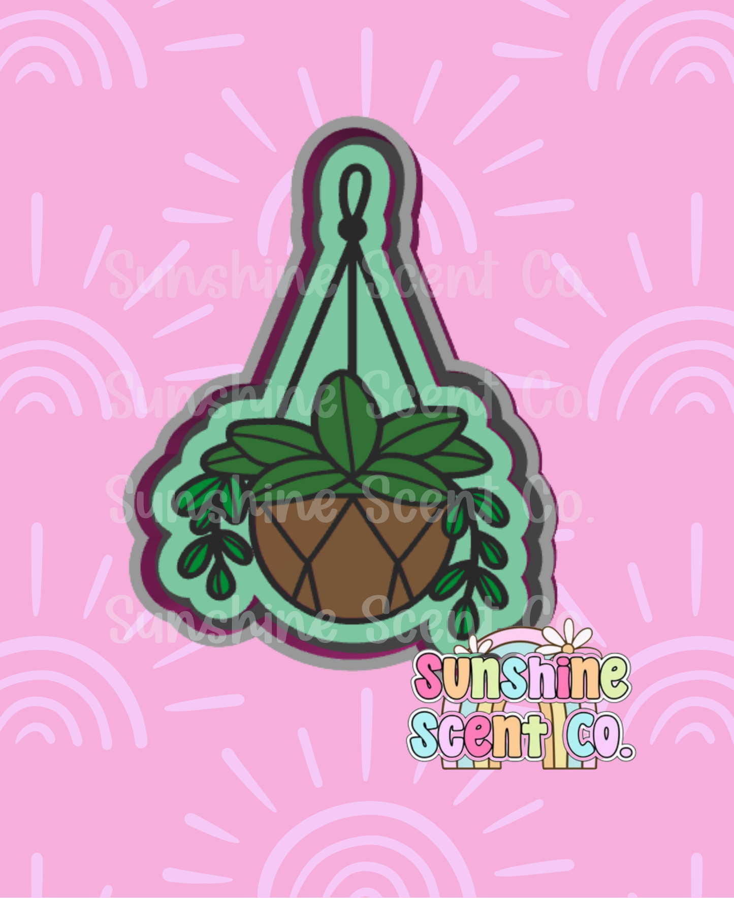 Hanging Plant Freshie Mold