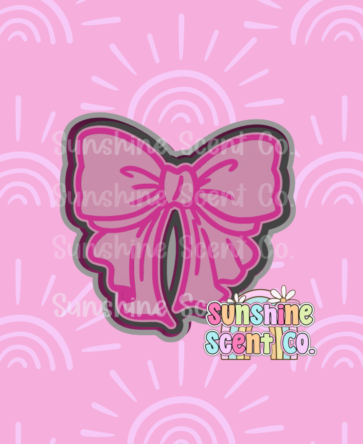 Preppy Bow Freshie Mold