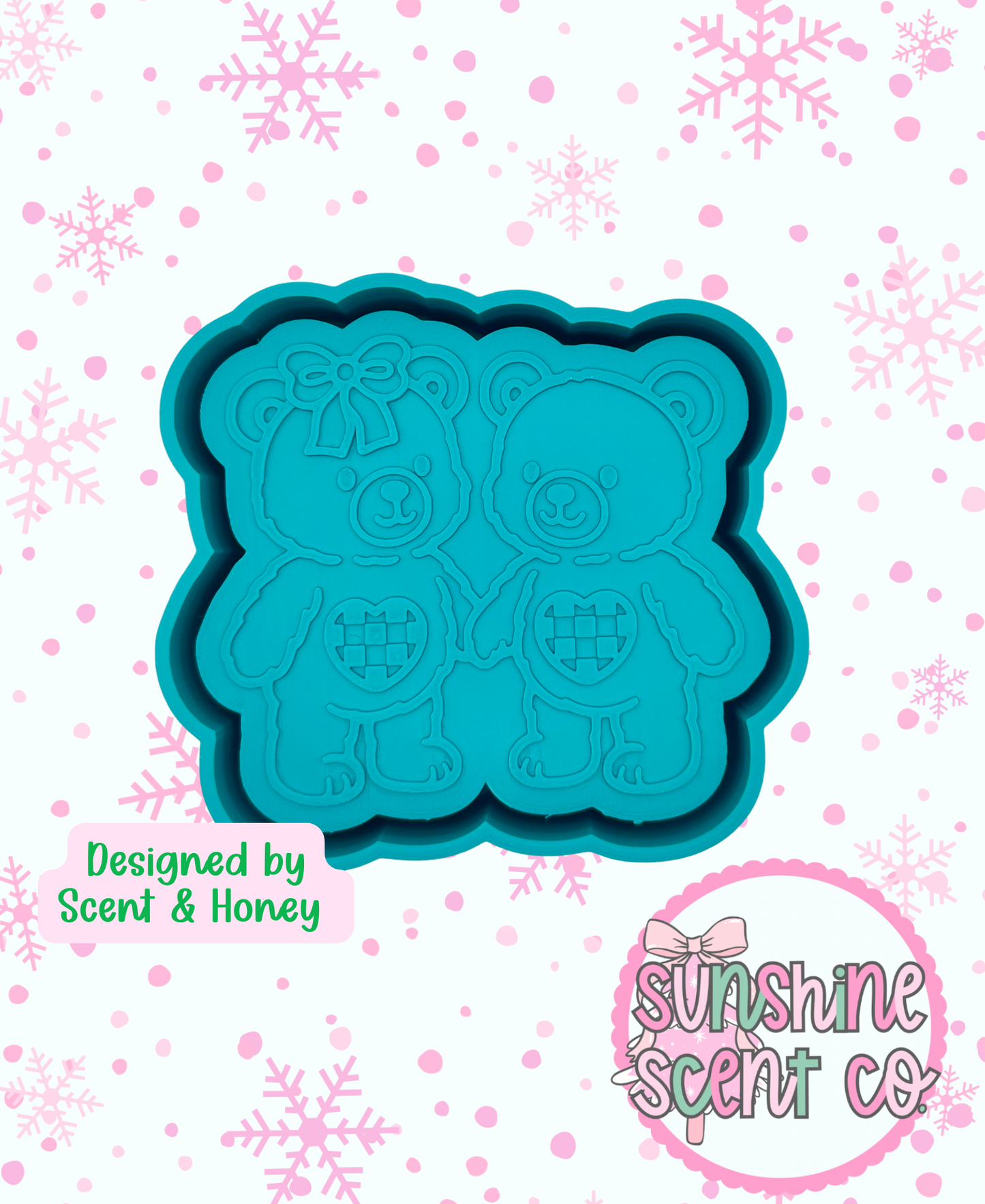 Bear Friends Freshie Mold