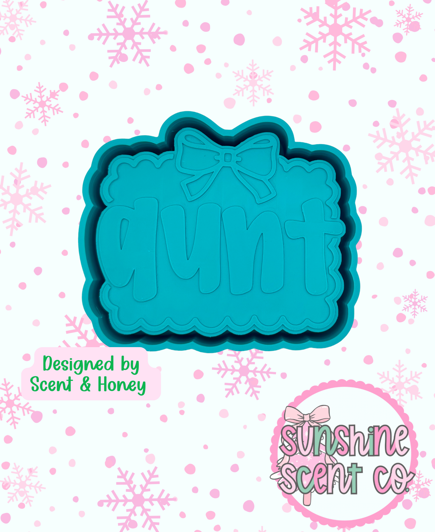 Aunt Bow Frame Freshie Mold