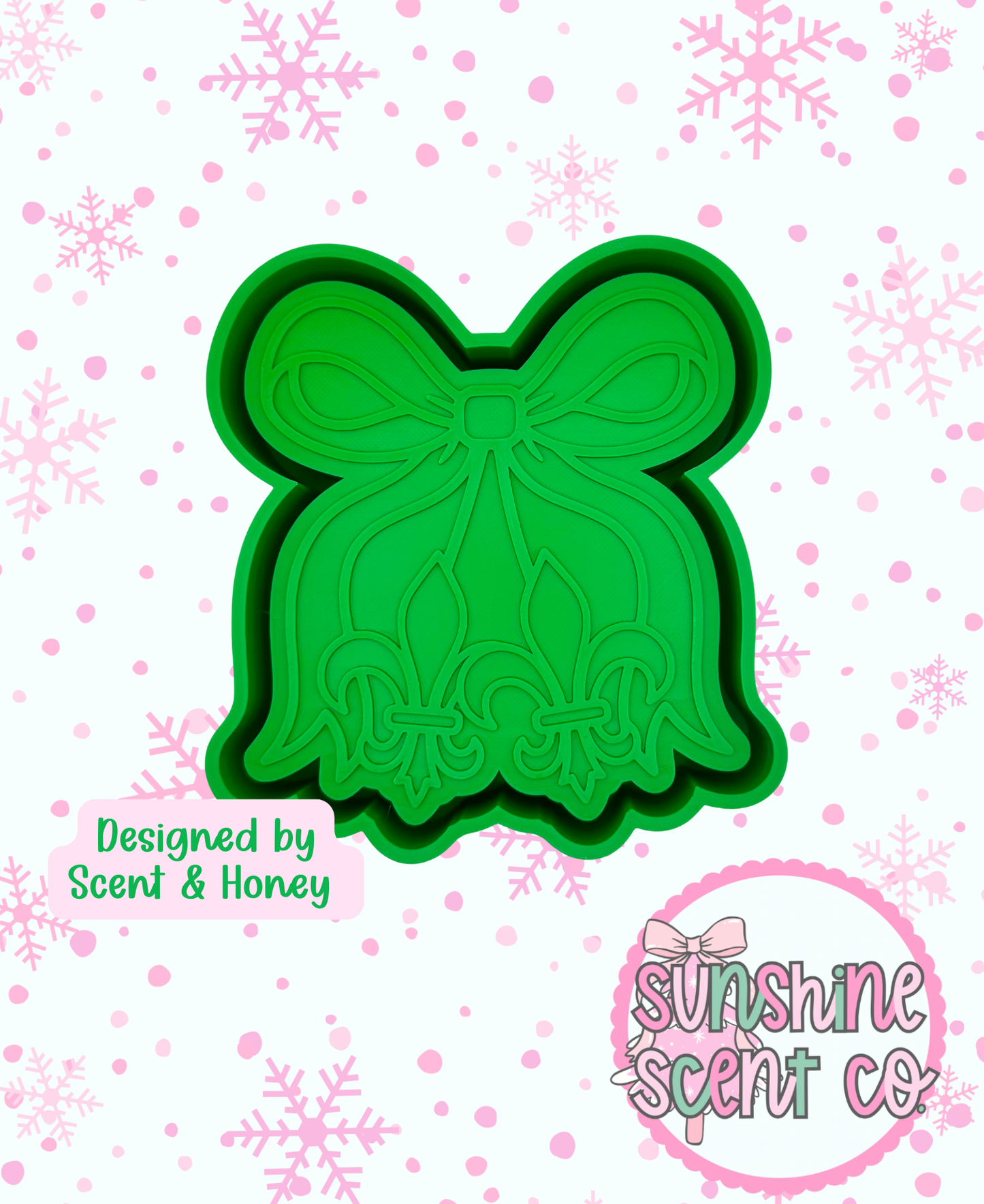 Fleur De Lis Cherries Freshie Mold