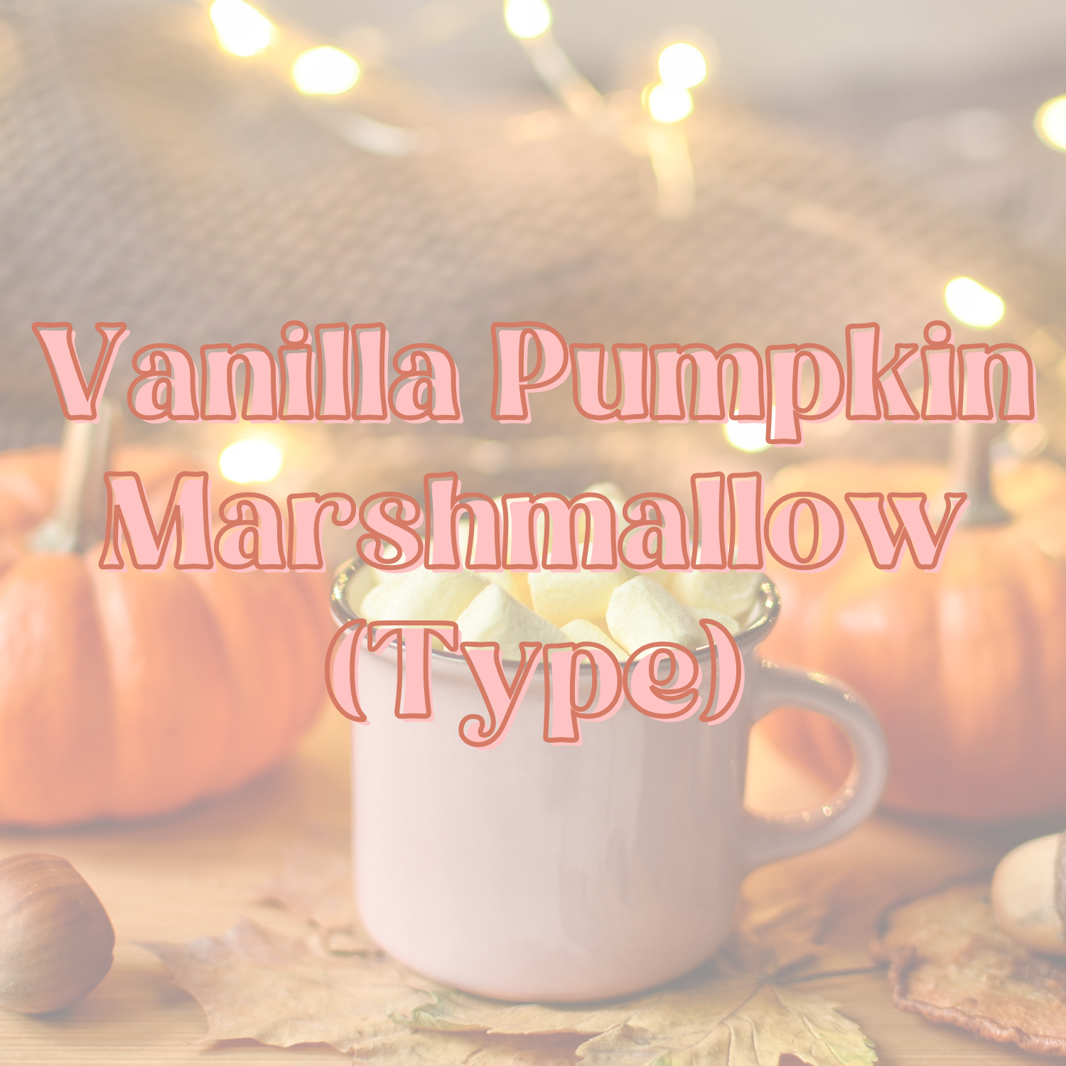 Vanilla Pumpkin Marshmallow Fragrance Oil - Main Image