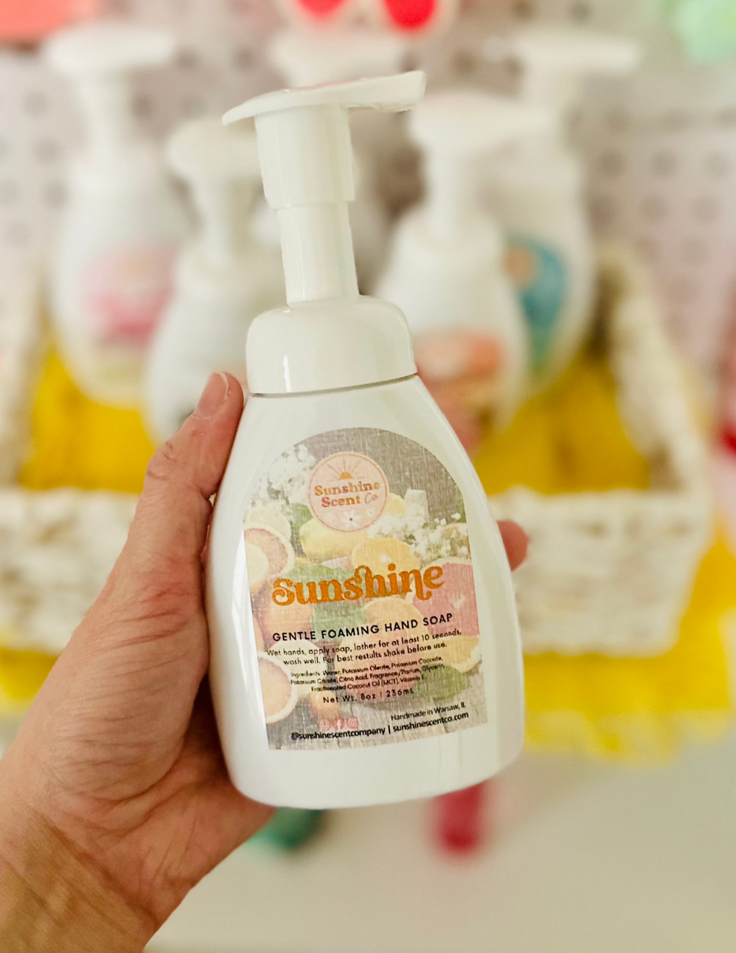 Sunshine Gentle Foaming Hand Soap