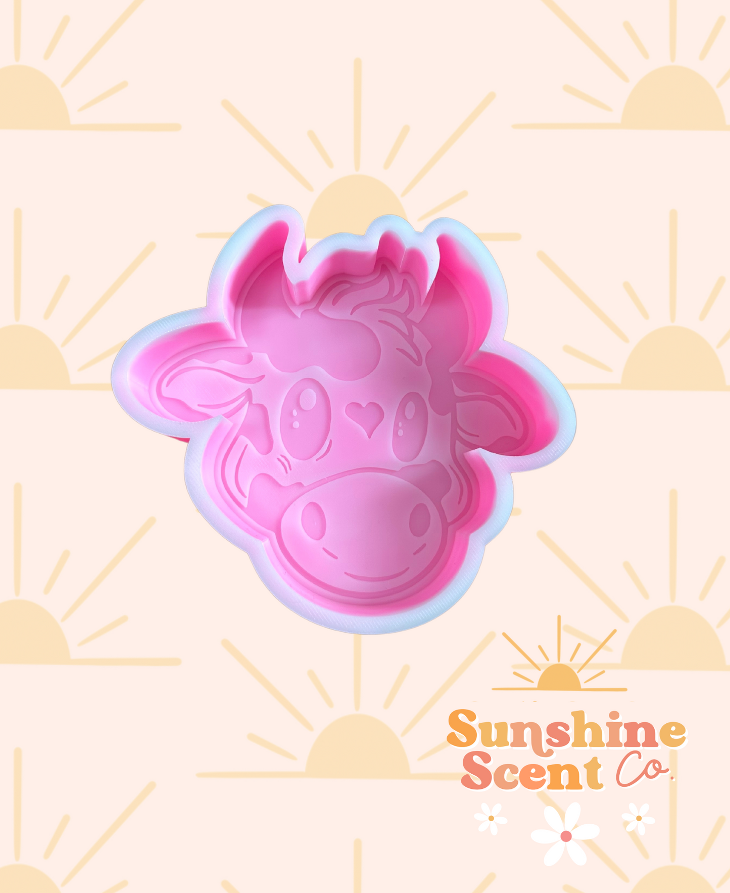 Cow Silicone Freshie Mold