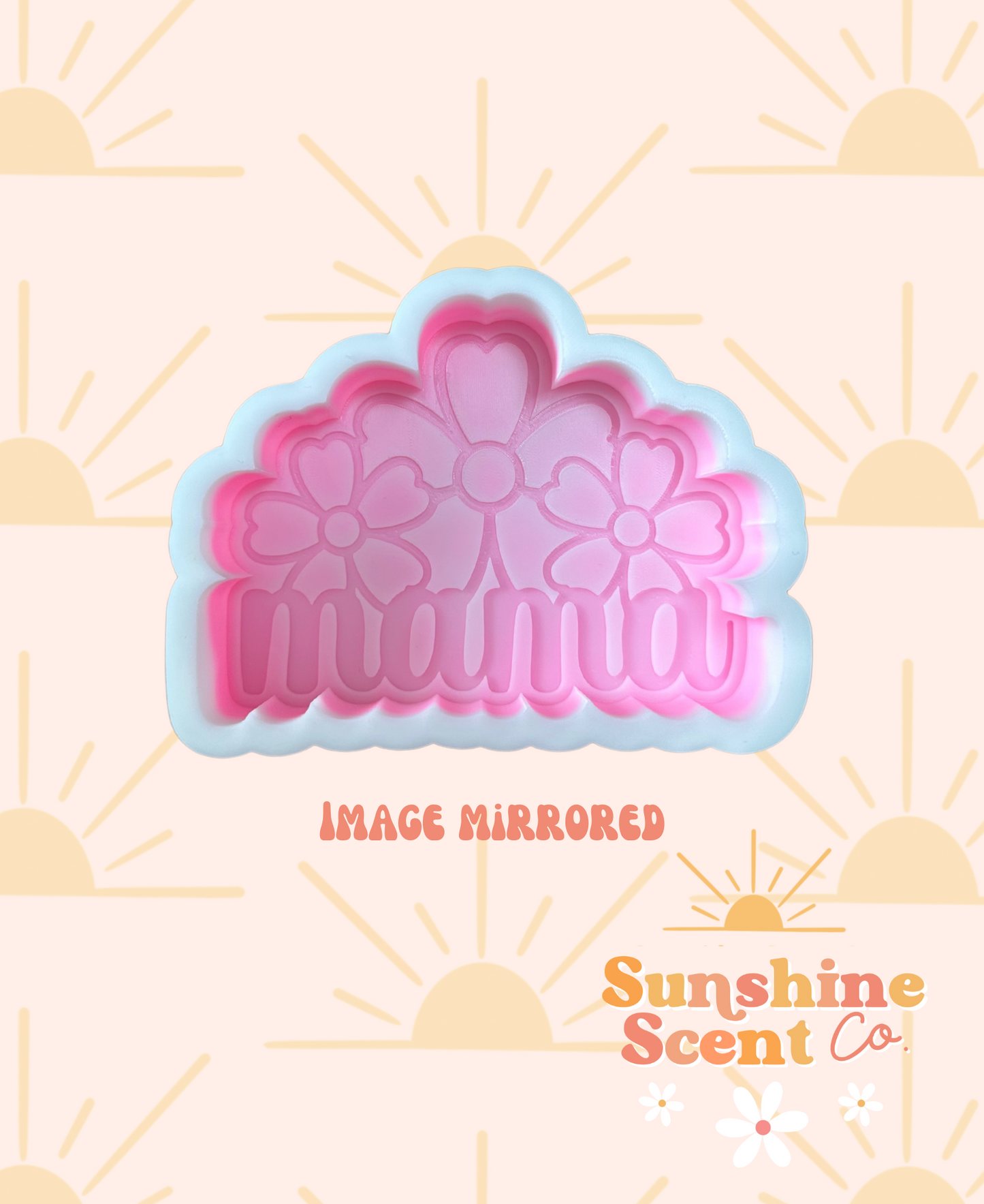 Flower Mama Silicone Freshie Mold
