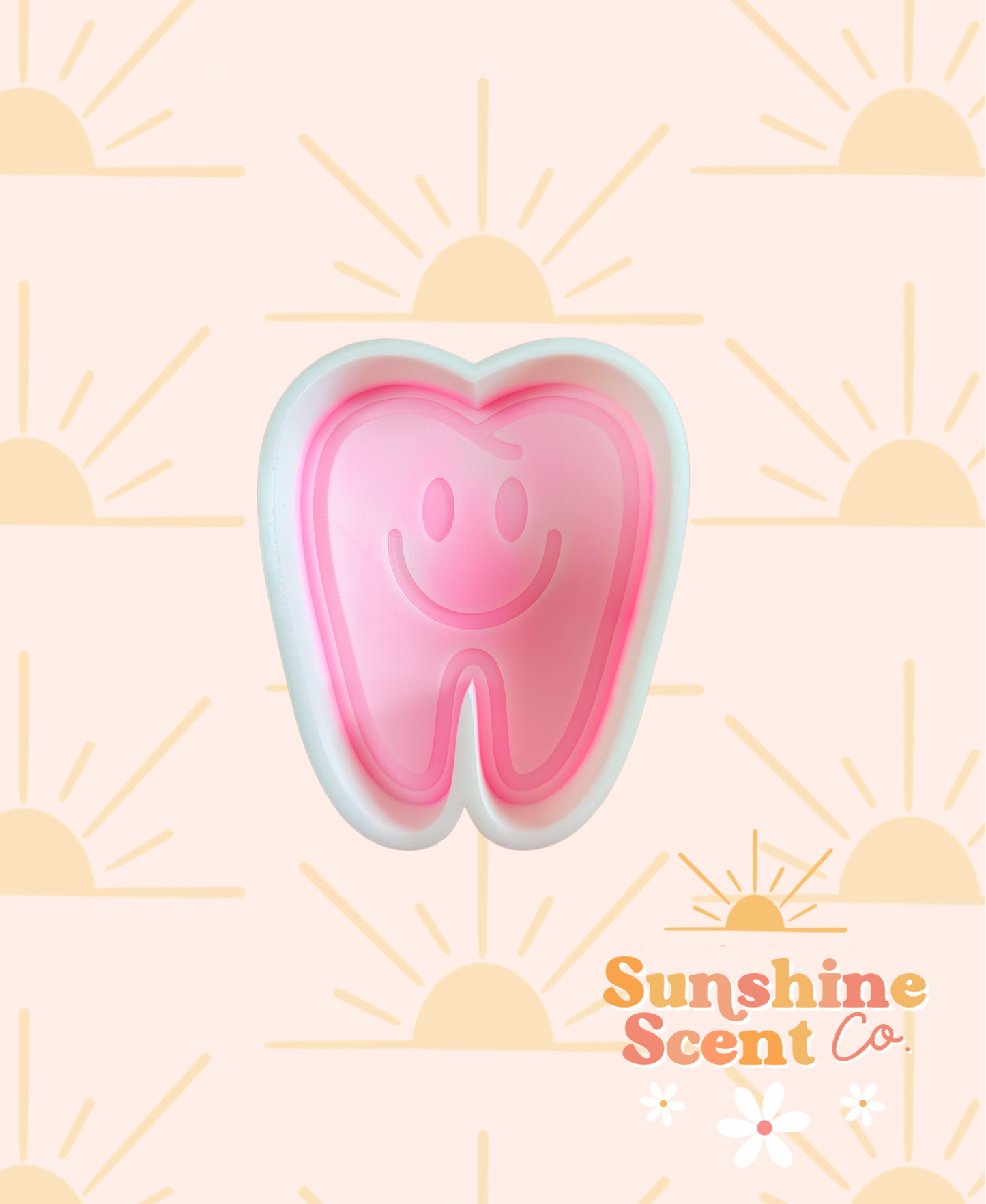 Smiley Tooth Silicone Freshie Mold
