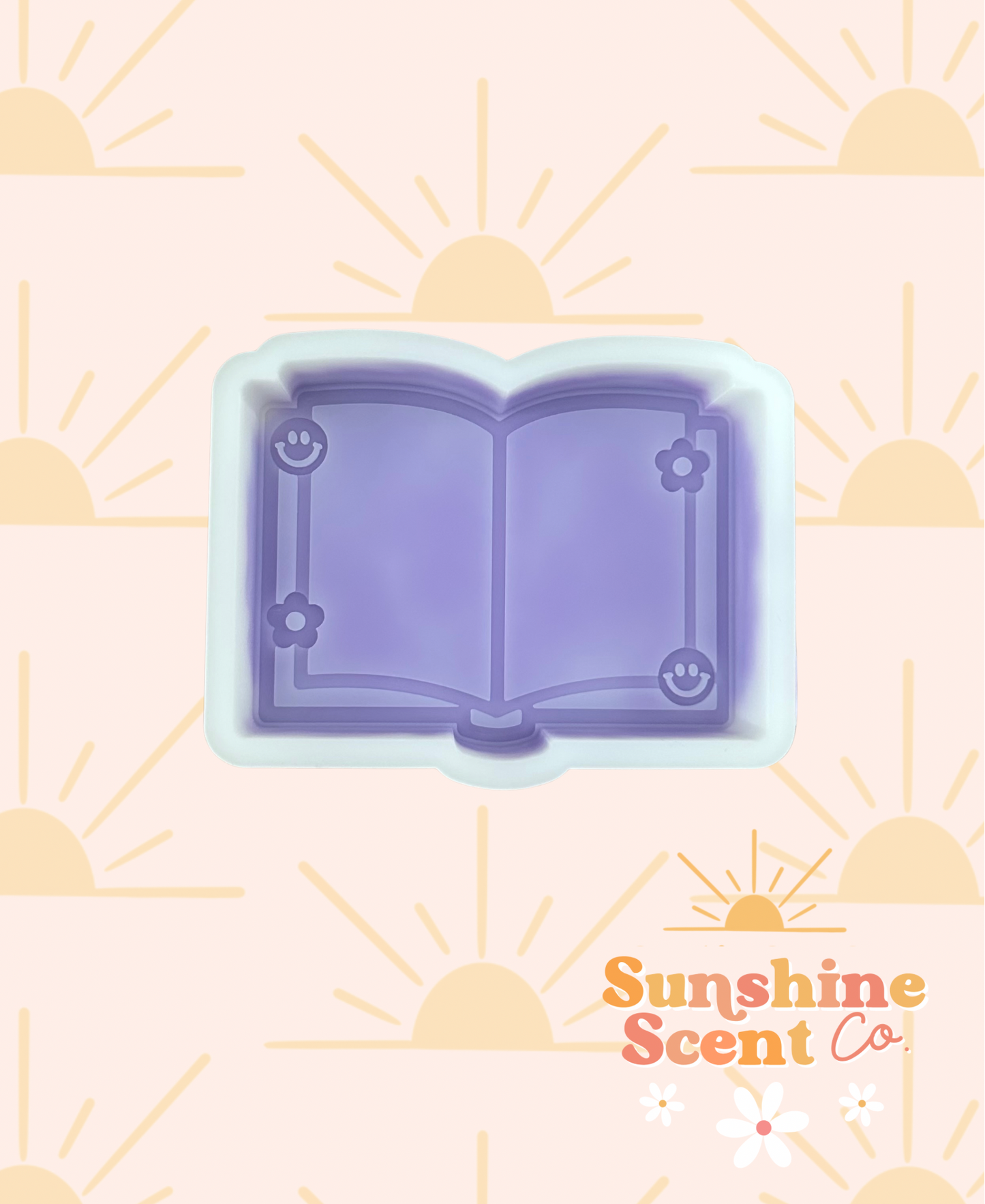 Open Book Silicone Freshie Mold