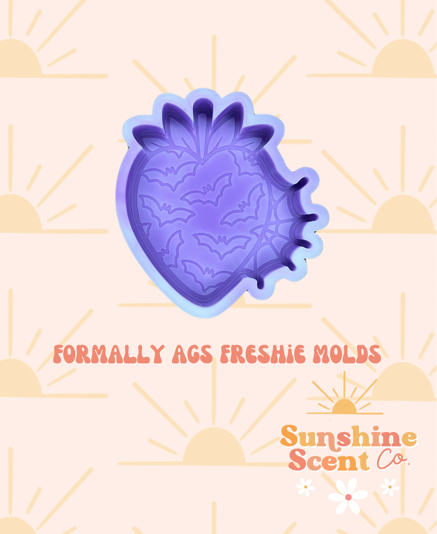 Strawbatty Freshie Mold