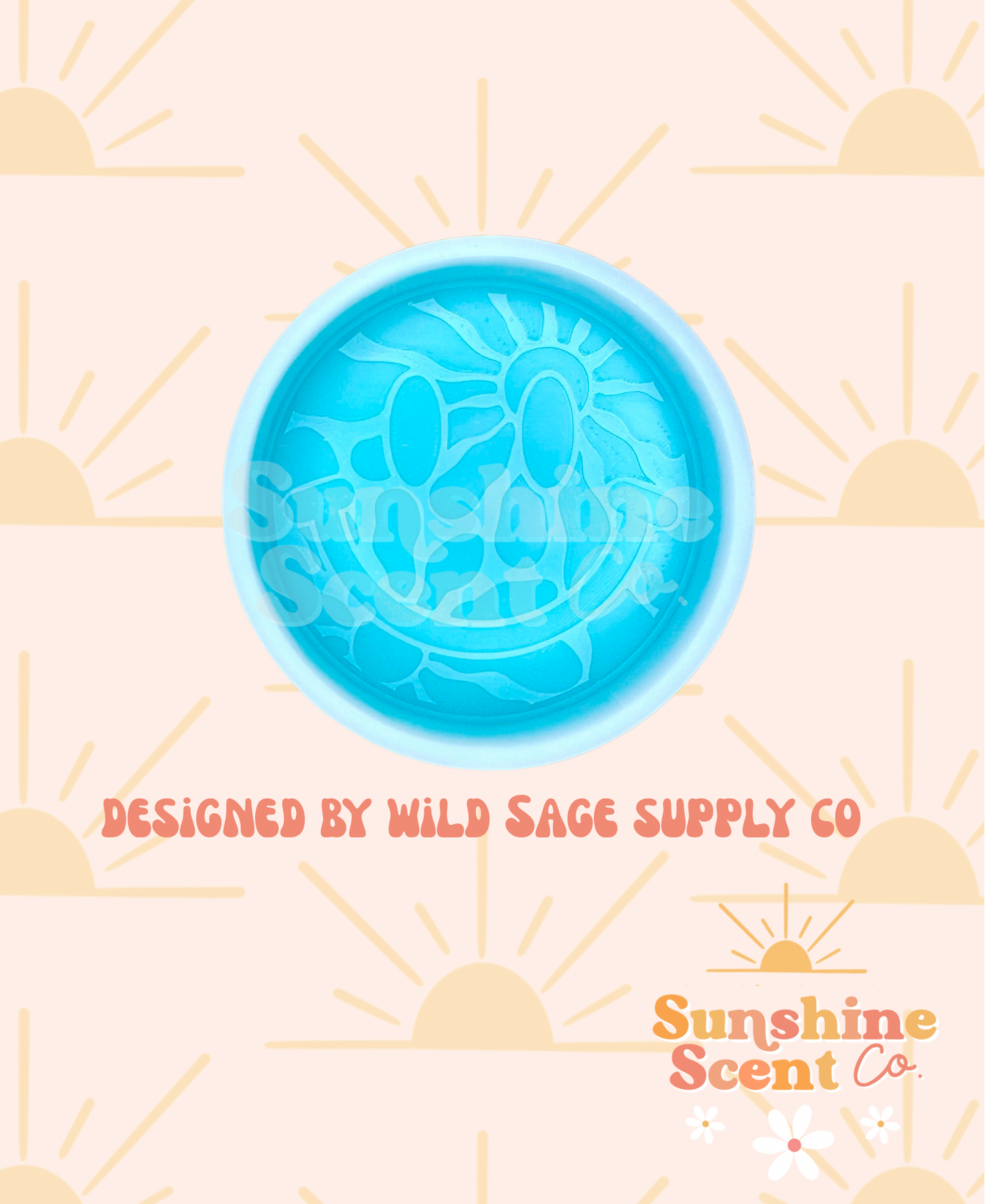 Sunny Smiley Freshie Mold