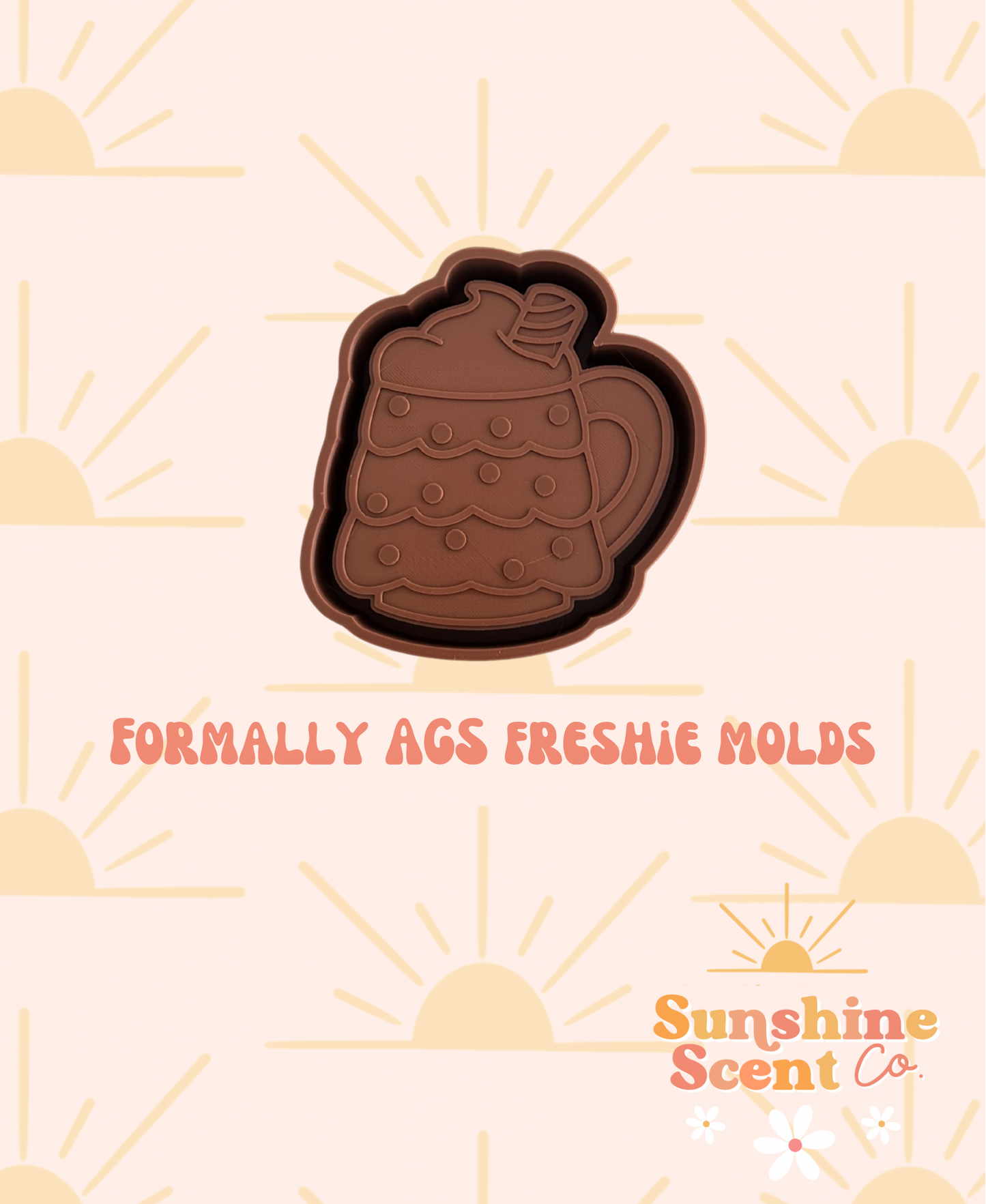 Christmas Tree Mug Freshie Mold