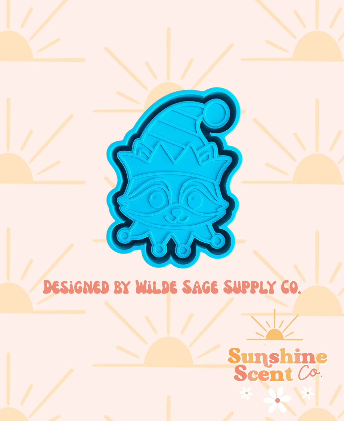 Elf Raccoon Freshie Mold