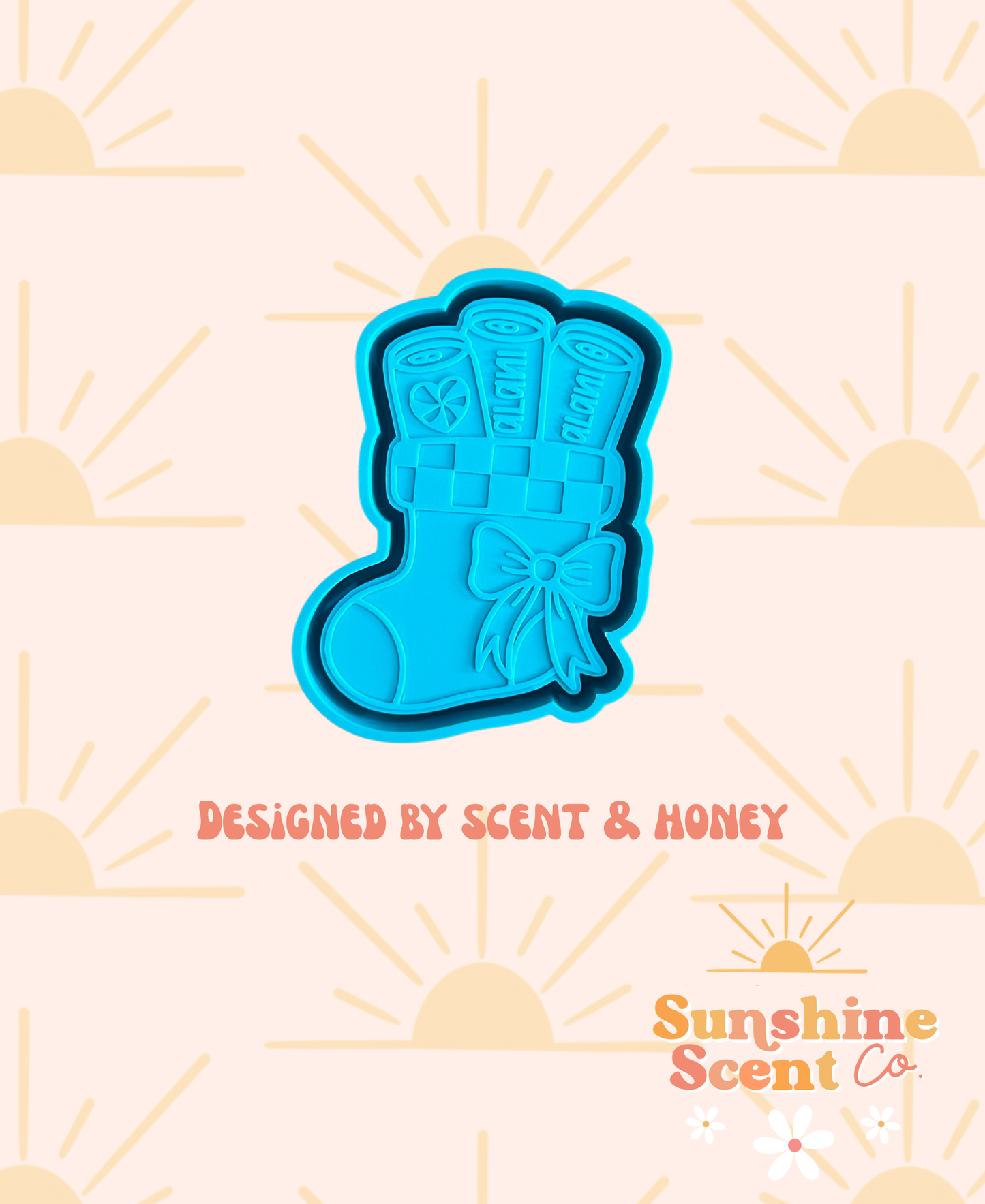 Soda Stocking Freshie Mold