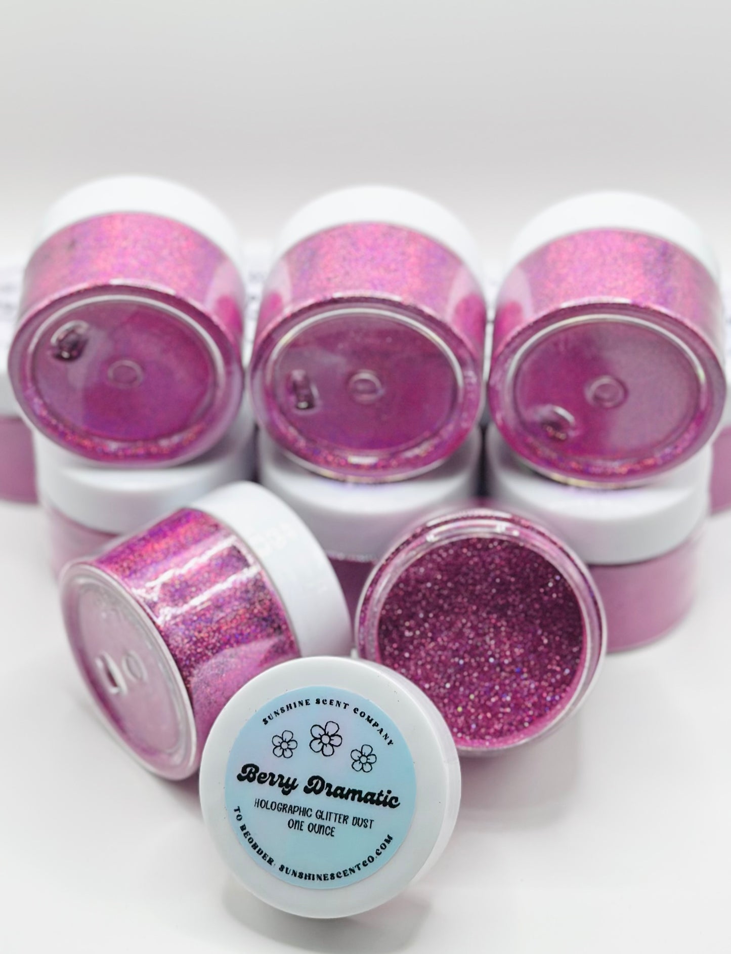 Berry Dramatic Glitter Dust