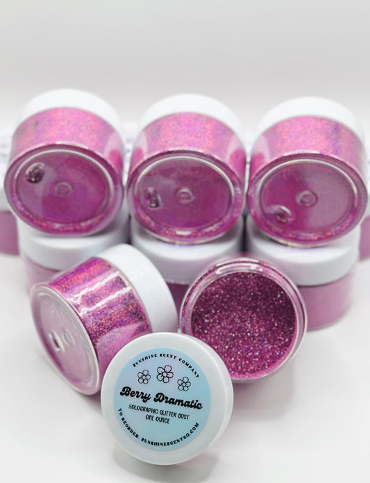 Berry Dramatic Glitter Dust
