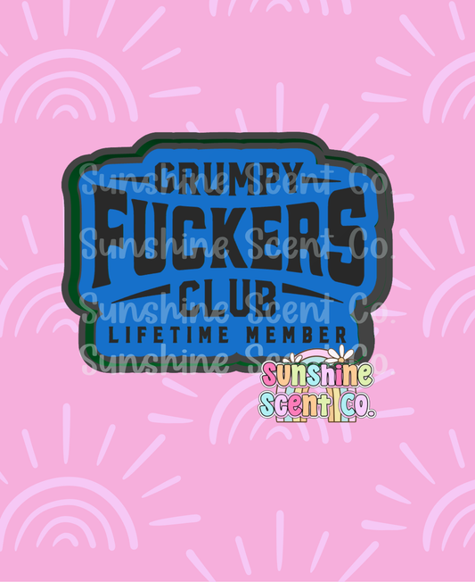 Grumpy Guys Club Freshie Mold