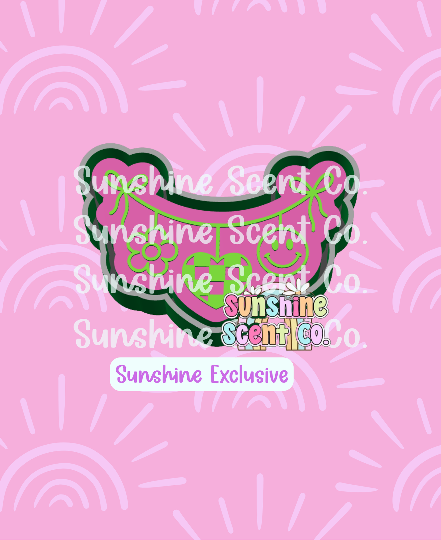 Coquette Trendy Garland Freshie Mold