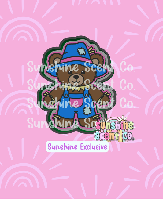 Scarecrow Teddy Bear Freshie Mold
