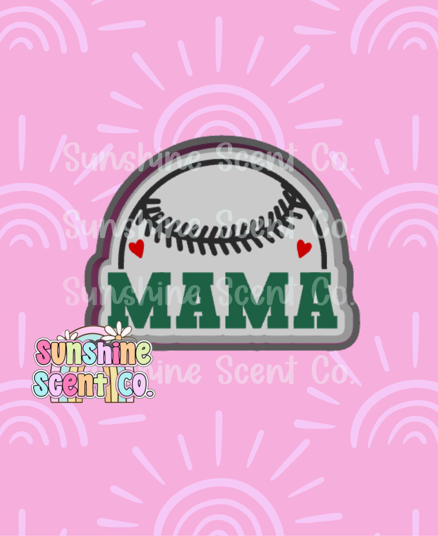 Baseball / Softball Mama Freshie Mold