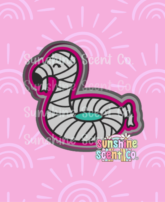 Mummy Flamingo Floatie Freshie Mold