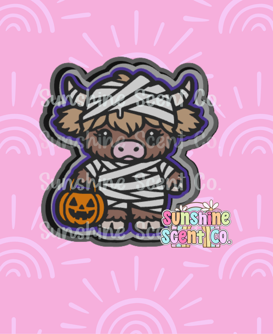 Mummy Highland Cow Freshie Mold