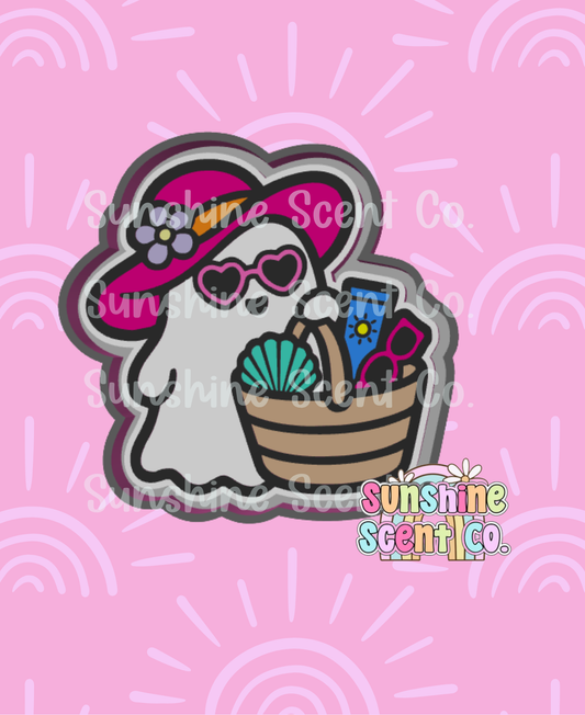 Beach Ghostie Freshie Mold