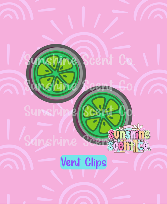 Citrus Vent Clip Freshie Molds- Set of 2