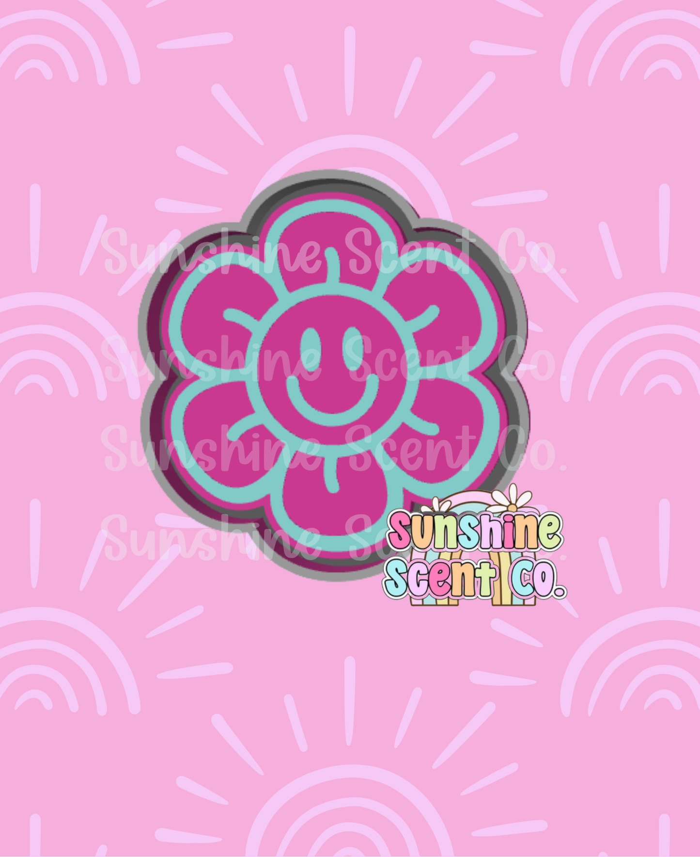 Happy Flower Freshie Mold