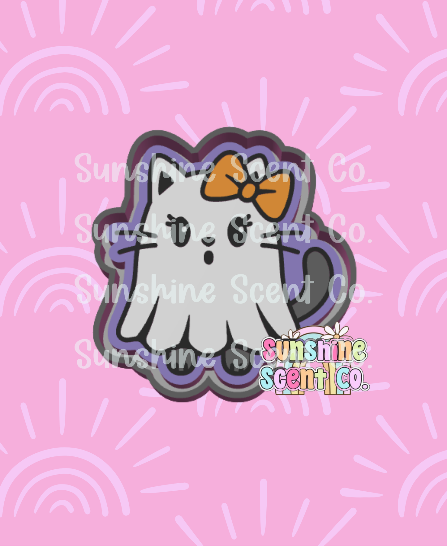 Kitty Ghost Freshie Mold