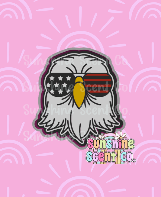 Patriotic Bald Eagle Freshie Mold