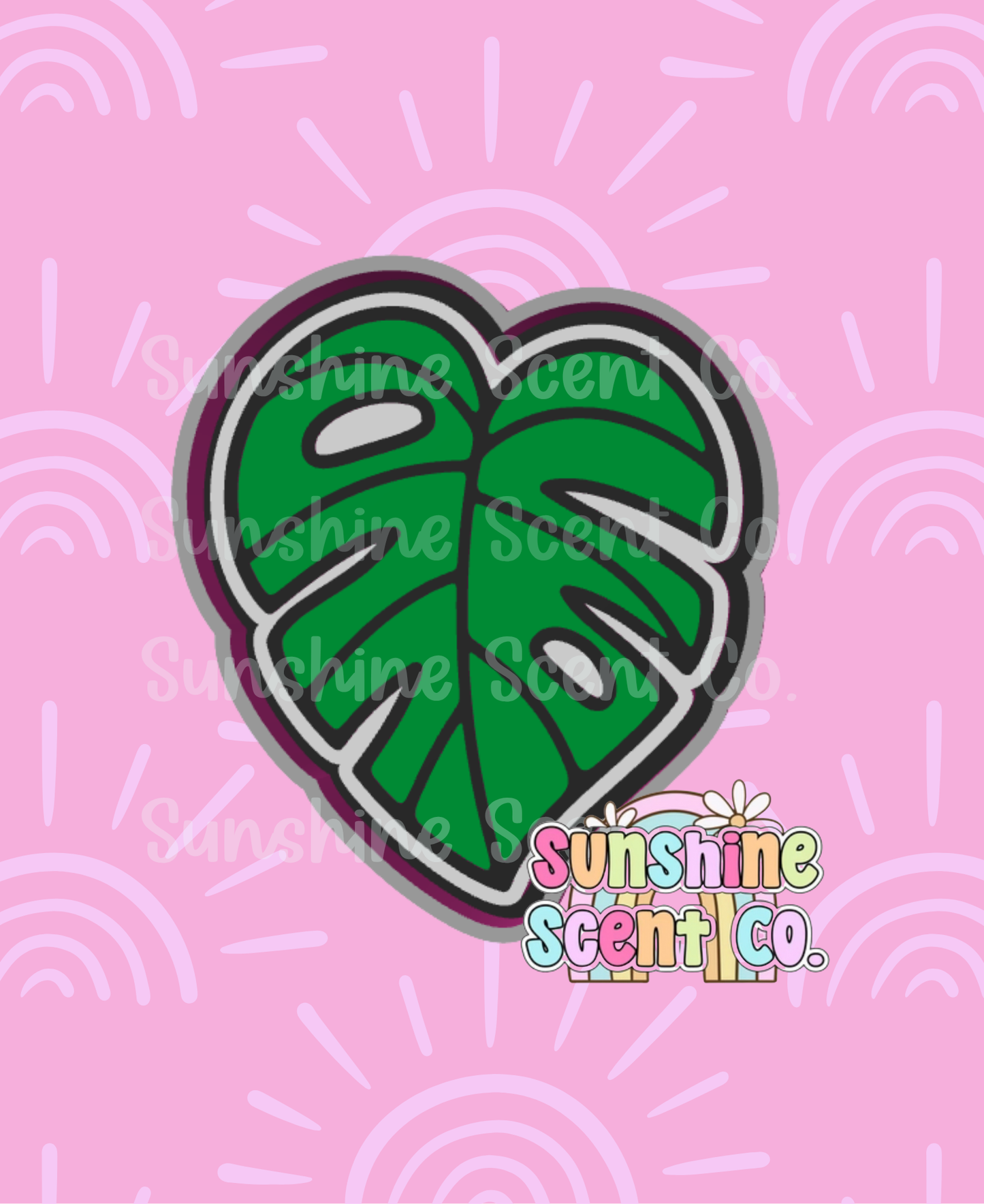 Monstera Leaf Freshie Mold