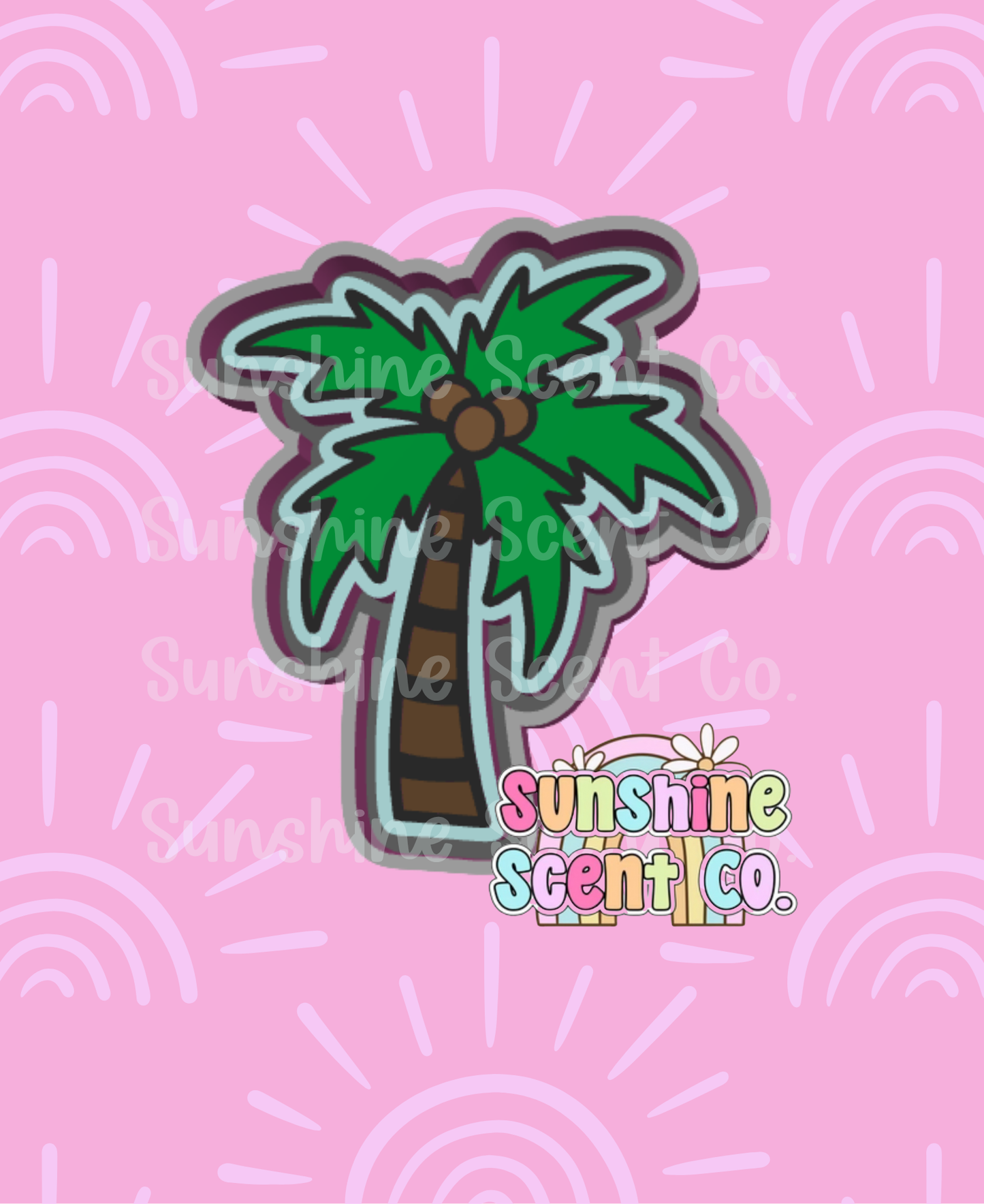 Palm Tree Freshie Mold