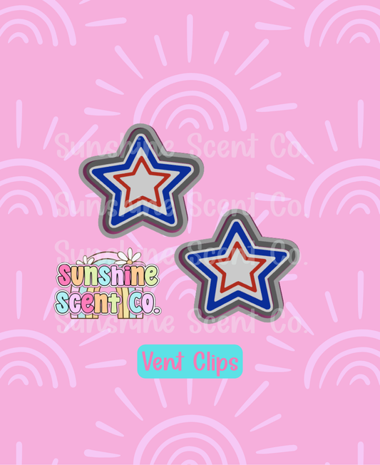 Double Star Vent Mold- Set of 2