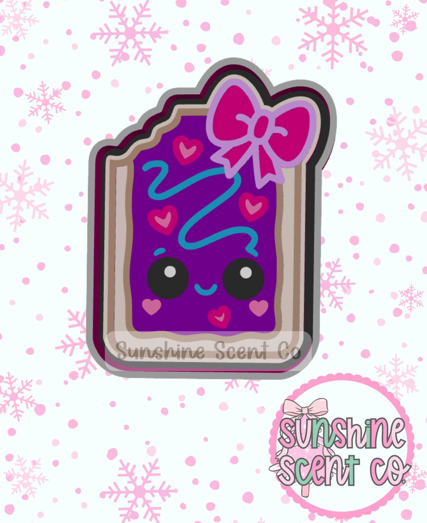Kawaii Pastry with Bow Freshie Mold