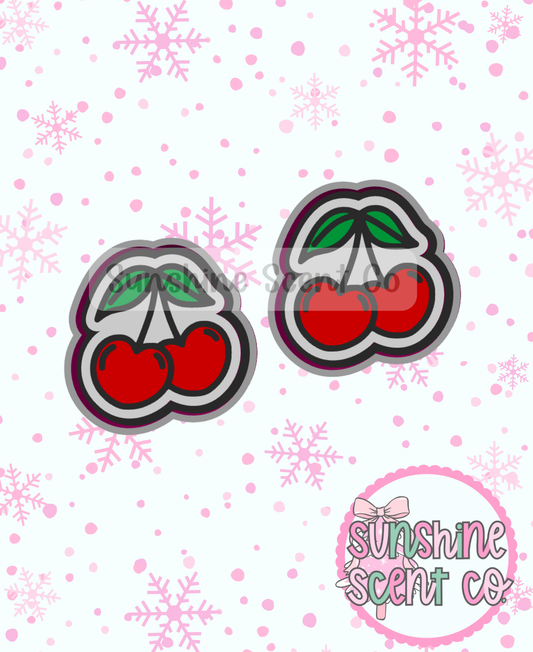Cherry Vent Clip Freshie Molds- Set of 2