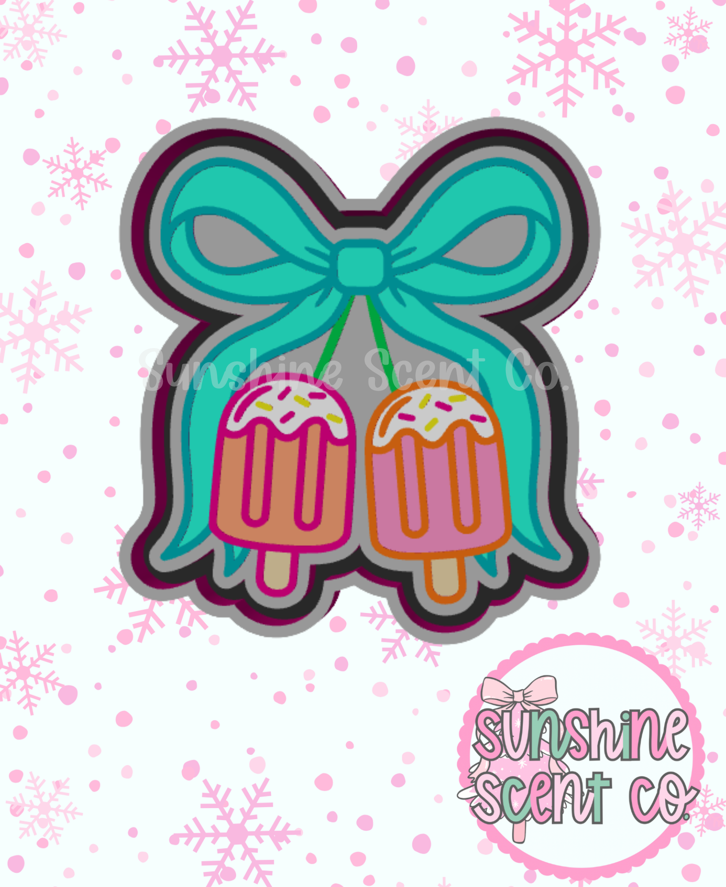 Popsicle Cherries Freshie Mold