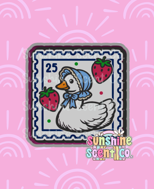 Mother Goose Postage Stamp Freshie Mold