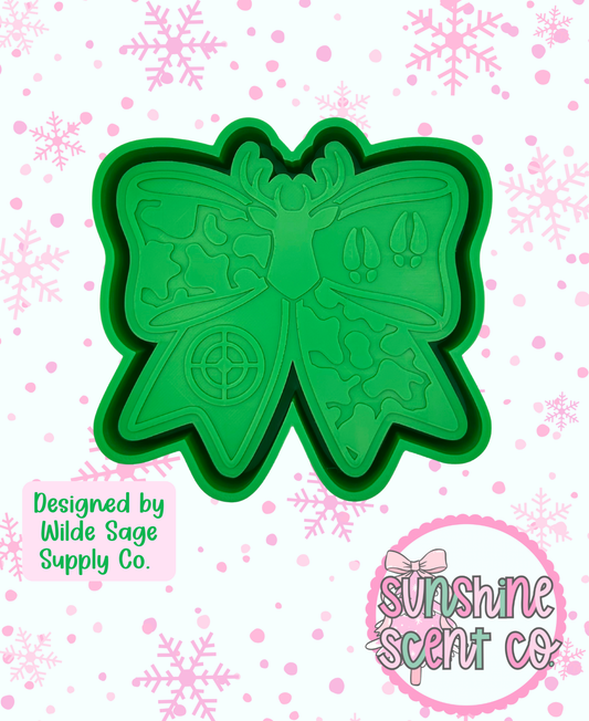 Camo Deer Bow Freshie Mold