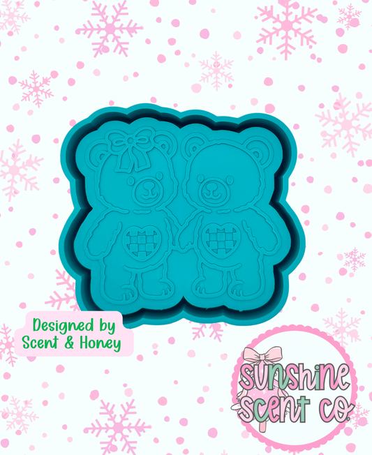 Bear Friends Freshie Mold