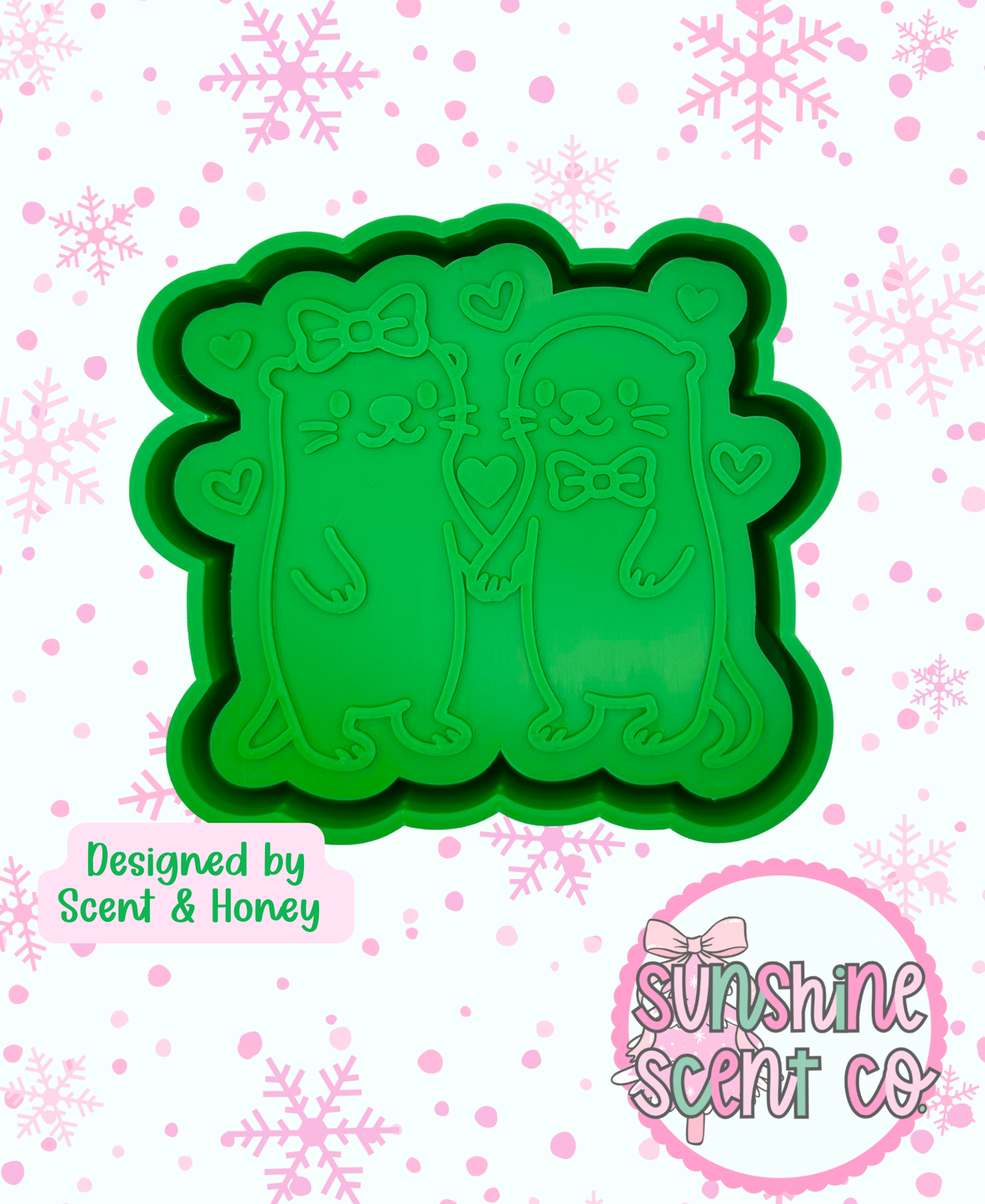 Otter Friends Freshie Mold