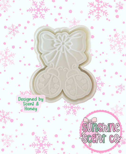 Lady Bug Cherries Freshie Mold