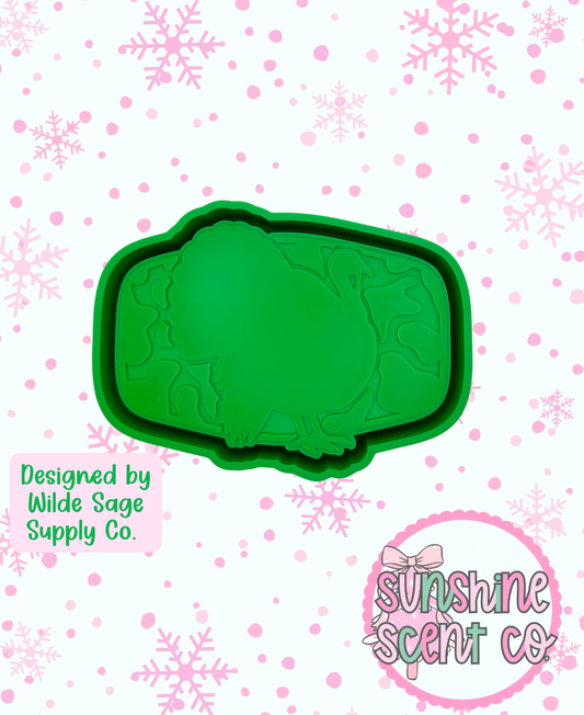 Camo Turkey Freshie Mold