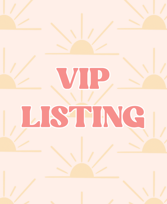 VIP LISTING Freshie Mold