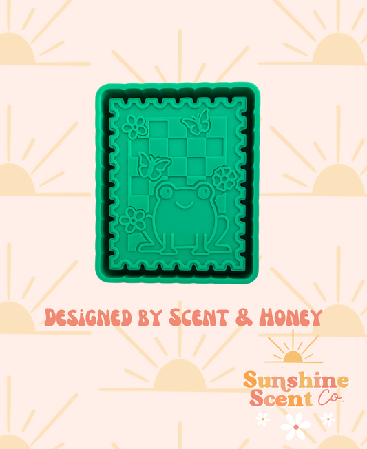 Frog Stamp Freshie Mold