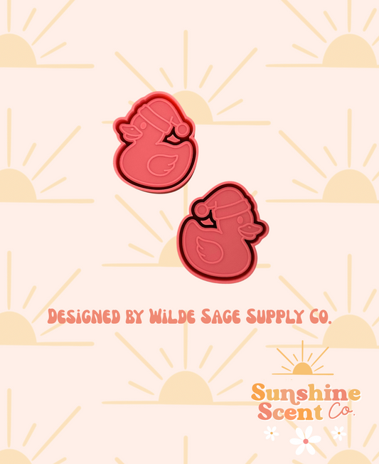 Christmas Duck Vent Clip Freshie Molds- Set of 2