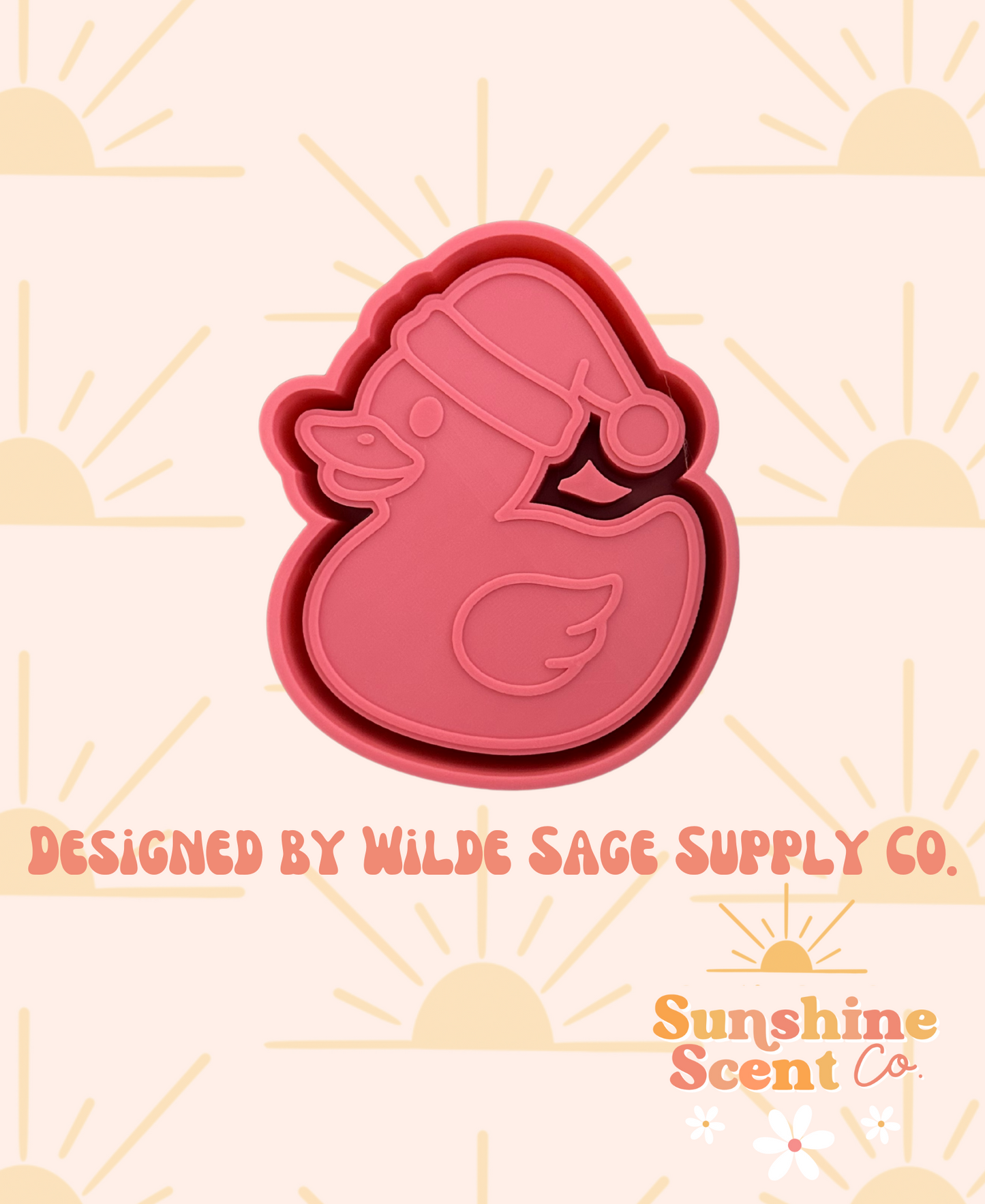 Christmas Duck Freshie Mold