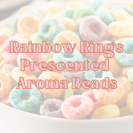 Rainbow Rings Prescented Aroma Beads
